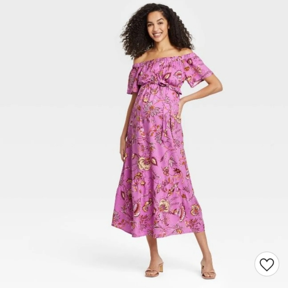 Elbow Sleeve Maternity Dress Isabel Maternity by Ingrid & Isabel